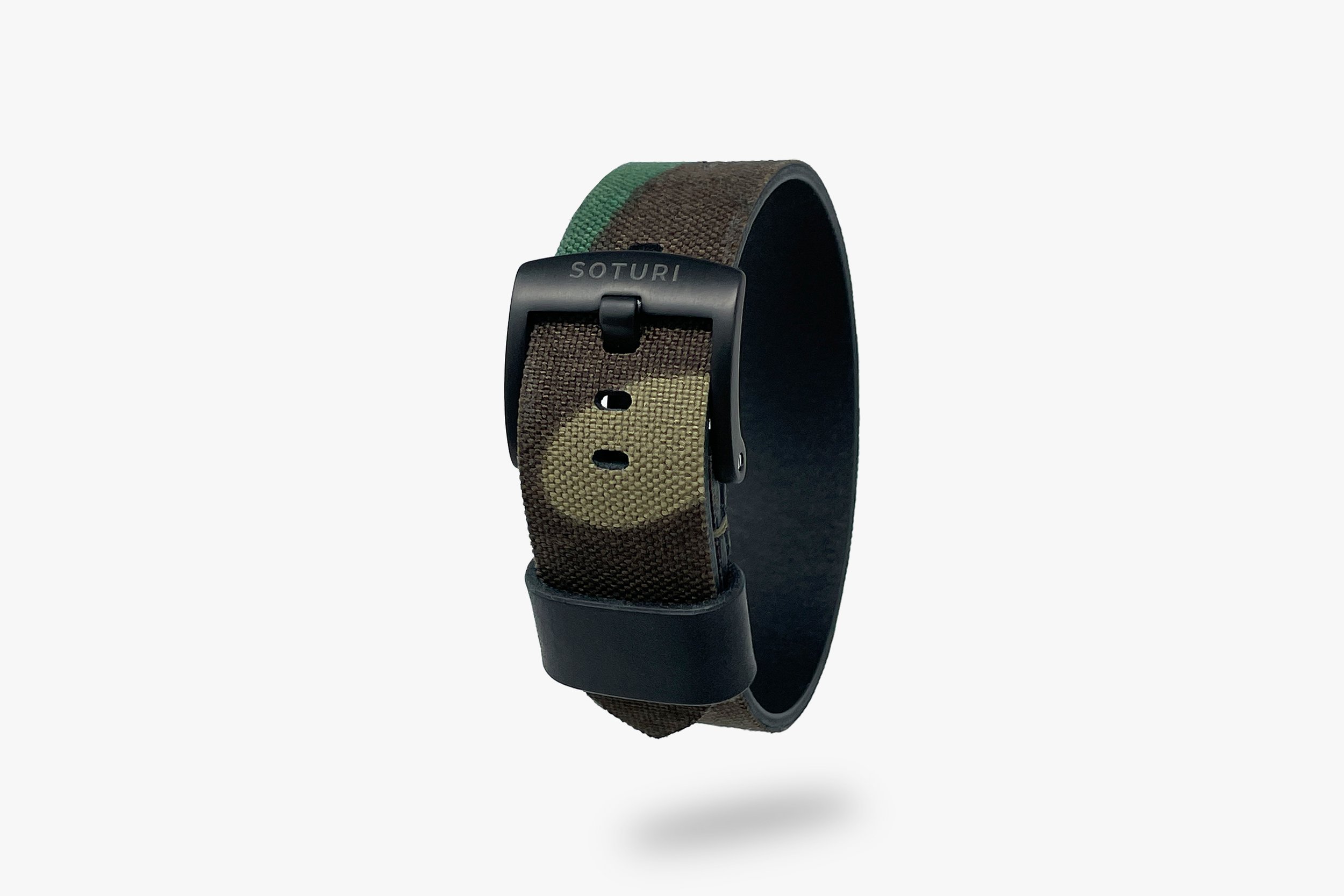 'Defender' Strap - Leather (Midnight Camo) — SOTURI