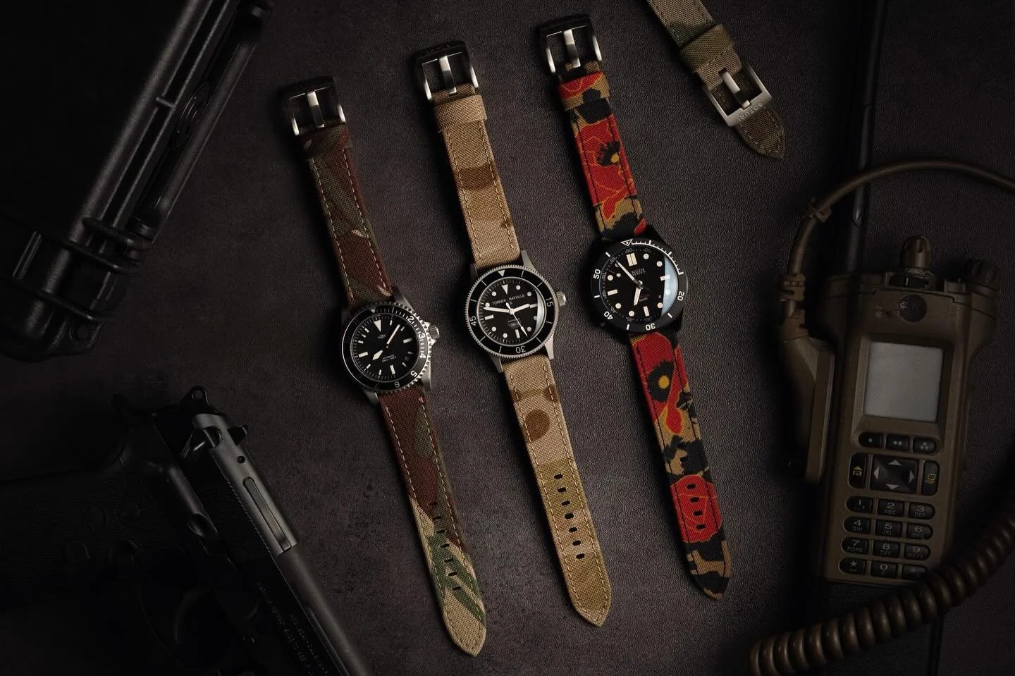 Three Amigos 
#soturidesign #soturi #multicam #watches