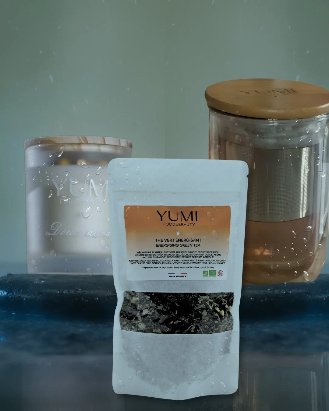 🍂 Your Autumn Ritual Awaits 🍂
Light a YUMI&trade; candle, steep your chosen tea, and sip slowly from your YUMI&trade; mug.
A mindful trio crafted to bring warmth, balance, and luxury to your everyday wellness. ✨

✨ Build your ritual &mdash; choose 