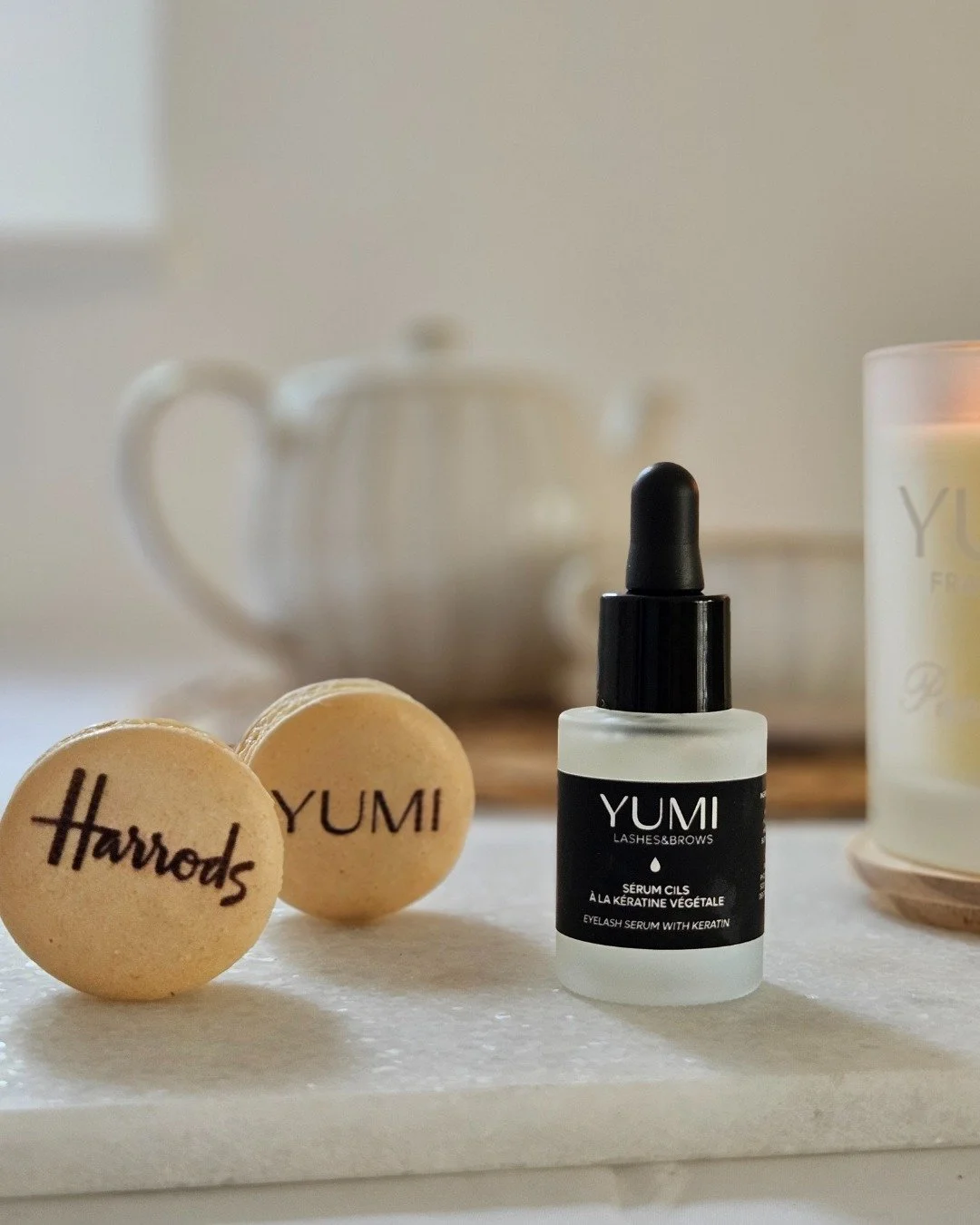 A new chapter in lash and brow beauty begins. ✨
Introducing the YUMI Botanical Keratin Lash & Brow Serum — reimagined with an advanced, more potent formulation for visibly stronger, fuller lashes and brows.
Now available exclusively at Harr