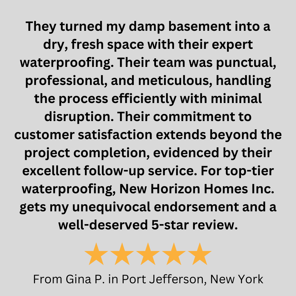 New Horizon Homes Inc. delivered an impressive waterproofing service, showcasing a perfect blend of speed, professionalism, and quality. The team was quick in response, clear in communication, and superb in execution-4.png