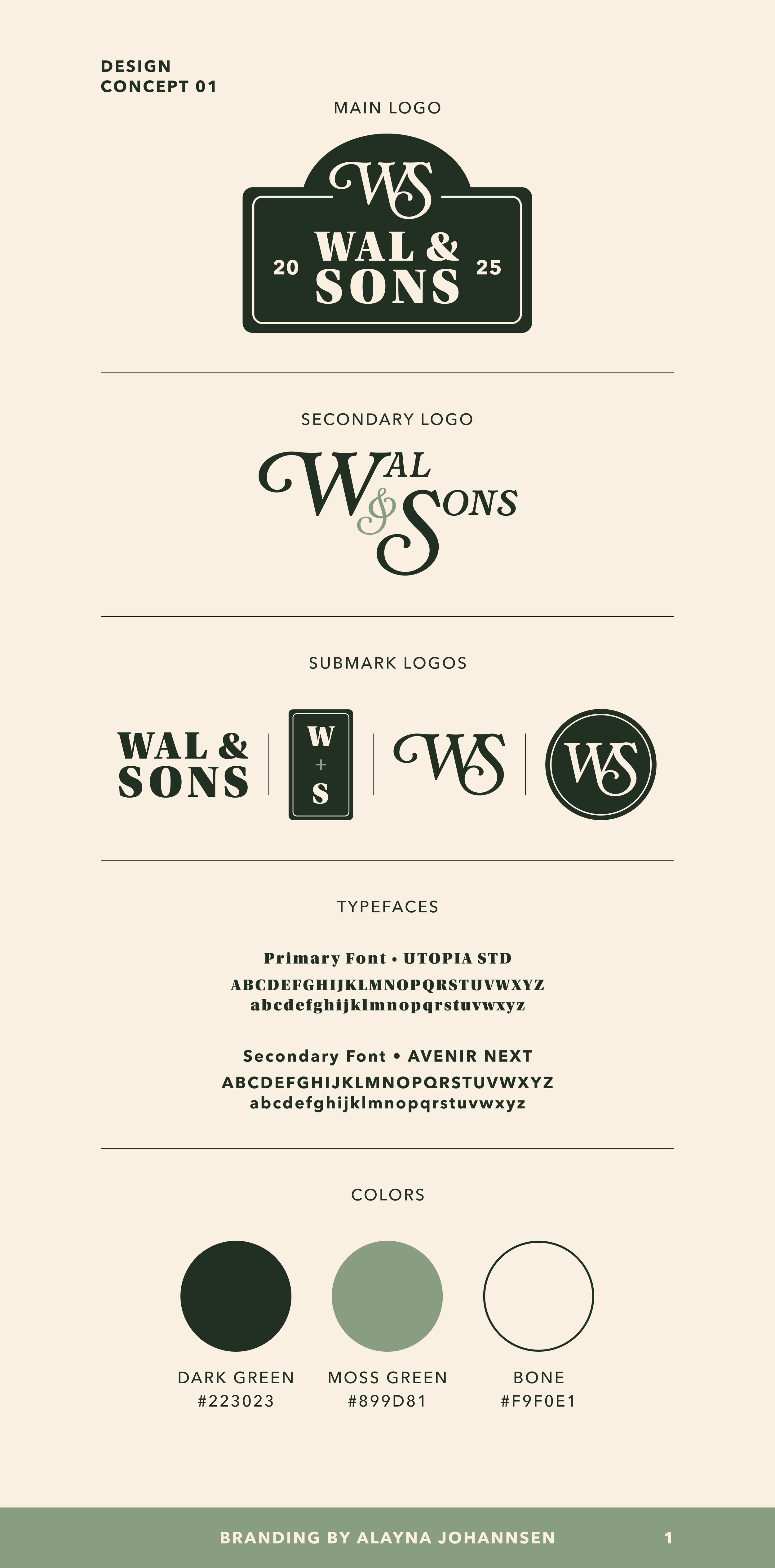 Wal&Sons - Final Chosen Concept - Full Color