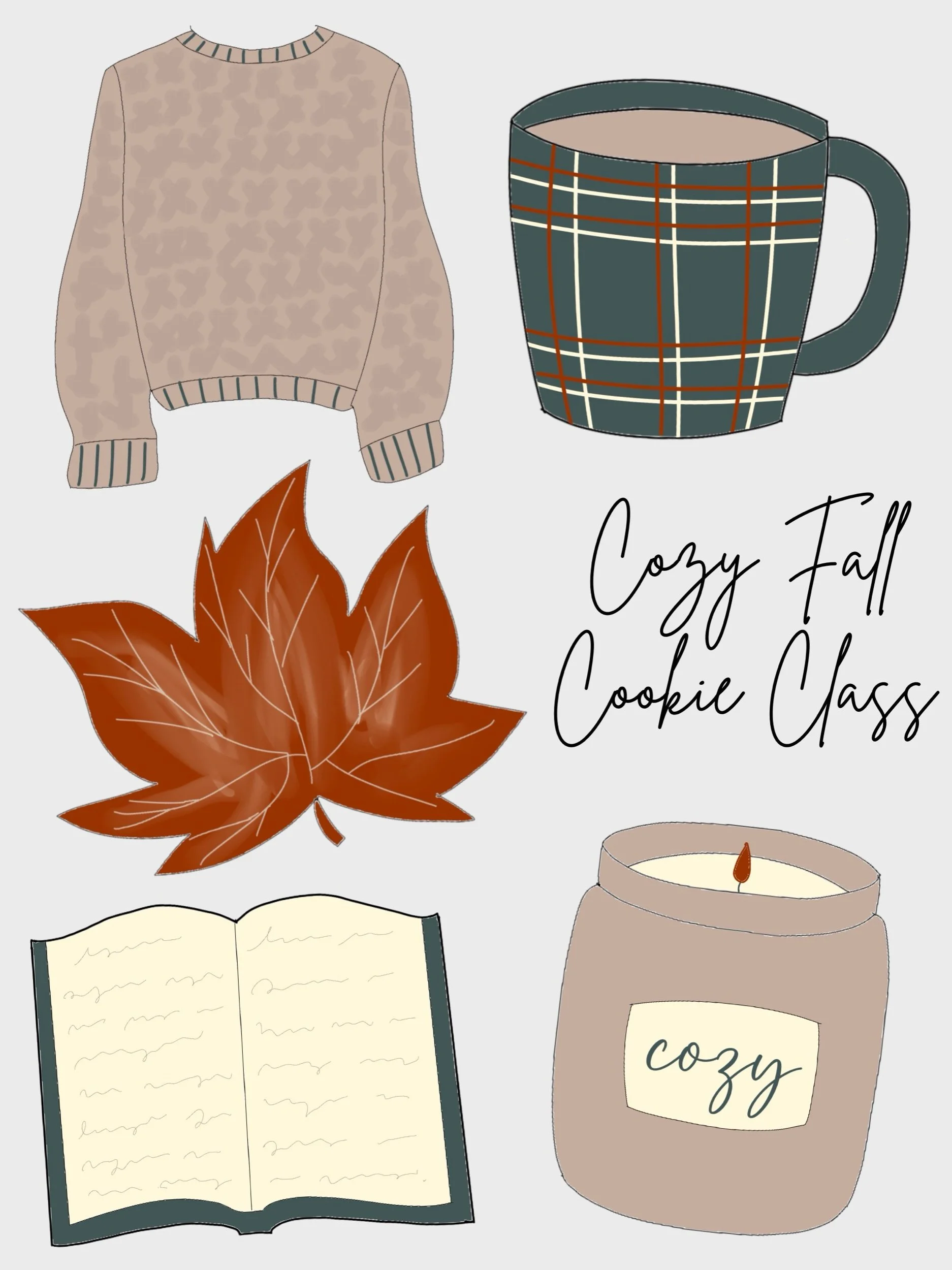 Cozy Fall Cookie Class