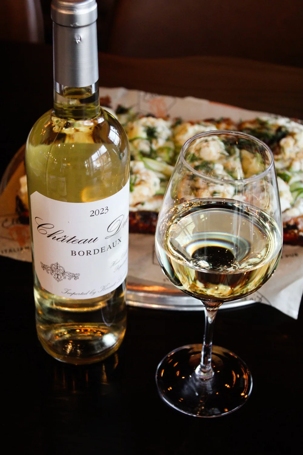Wine at Ella’s Italian Pub