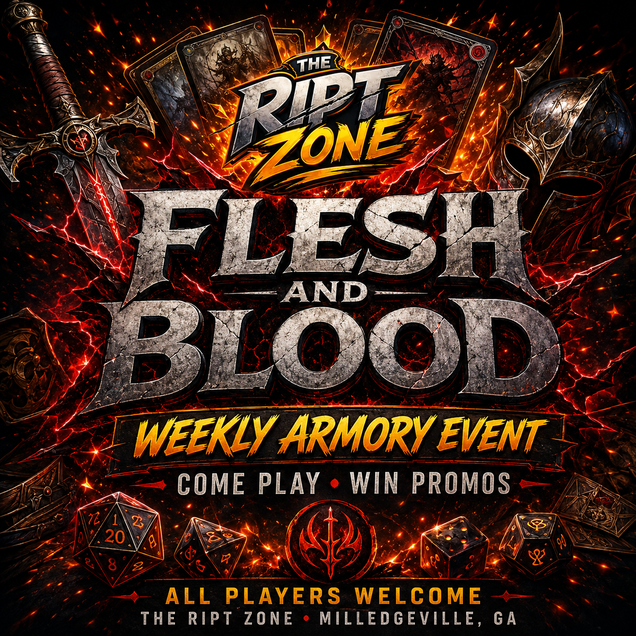 Flesh and Blood Weekly Armory Event