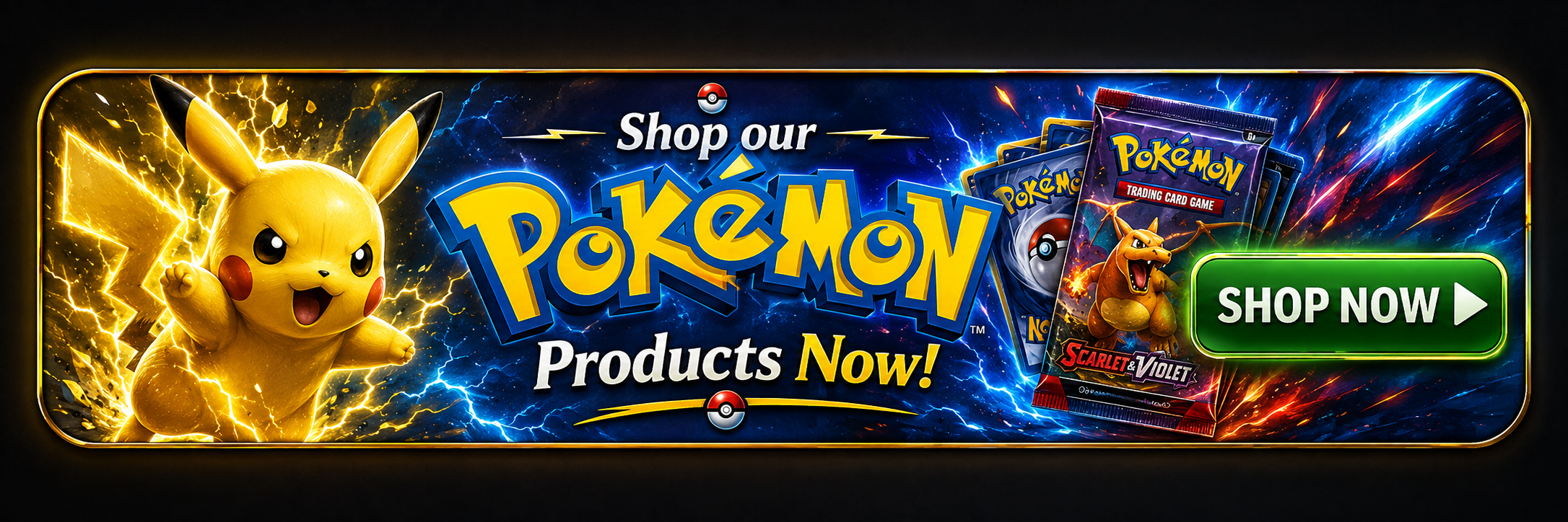 Shop Pokémon cards, sealed products, collectibles, and accessories at The Ript Zone