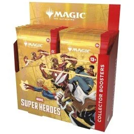 Magic: The Gathering | Marvel Super Heroes Collector Booster Box – 12 Packs – Pre-Order