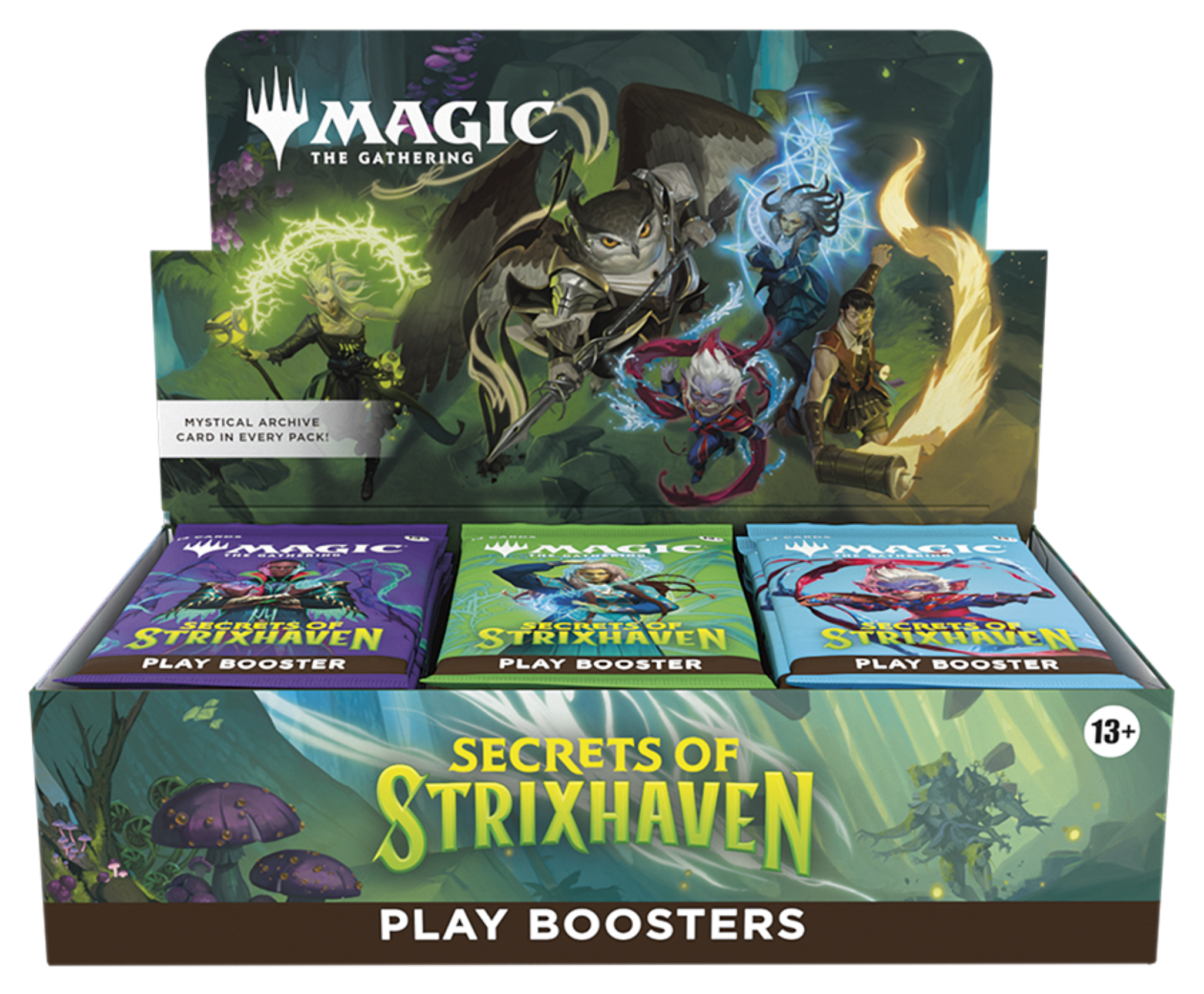 Magic: The Gathering – Secrets of Strixhaven Play Booster Box (36 Packs) PRE-ORDER