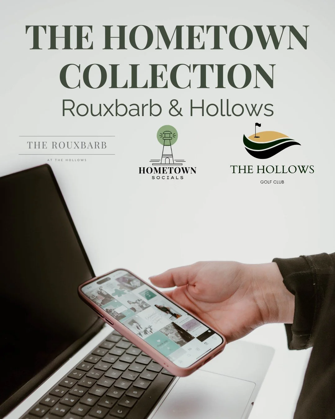 Another from the Hometown Collection 🤍

Working with the teams behind Rouxbarb and The Hollows has been such a rewarding experience. Rouxbarb is built around thoughtful food, warm hospitality, and the feeling of gathering around a table, while The H