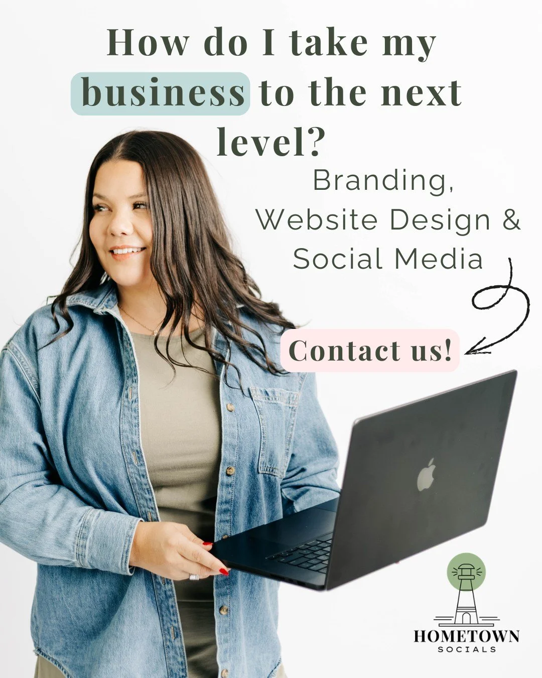If you&rsquo;re ready to take your business to the next level, it starts with how you show up.

At Hometown Socials, we focus on building brands that feel aligned, intentional, and built to grow. From branding and website design to social media manag