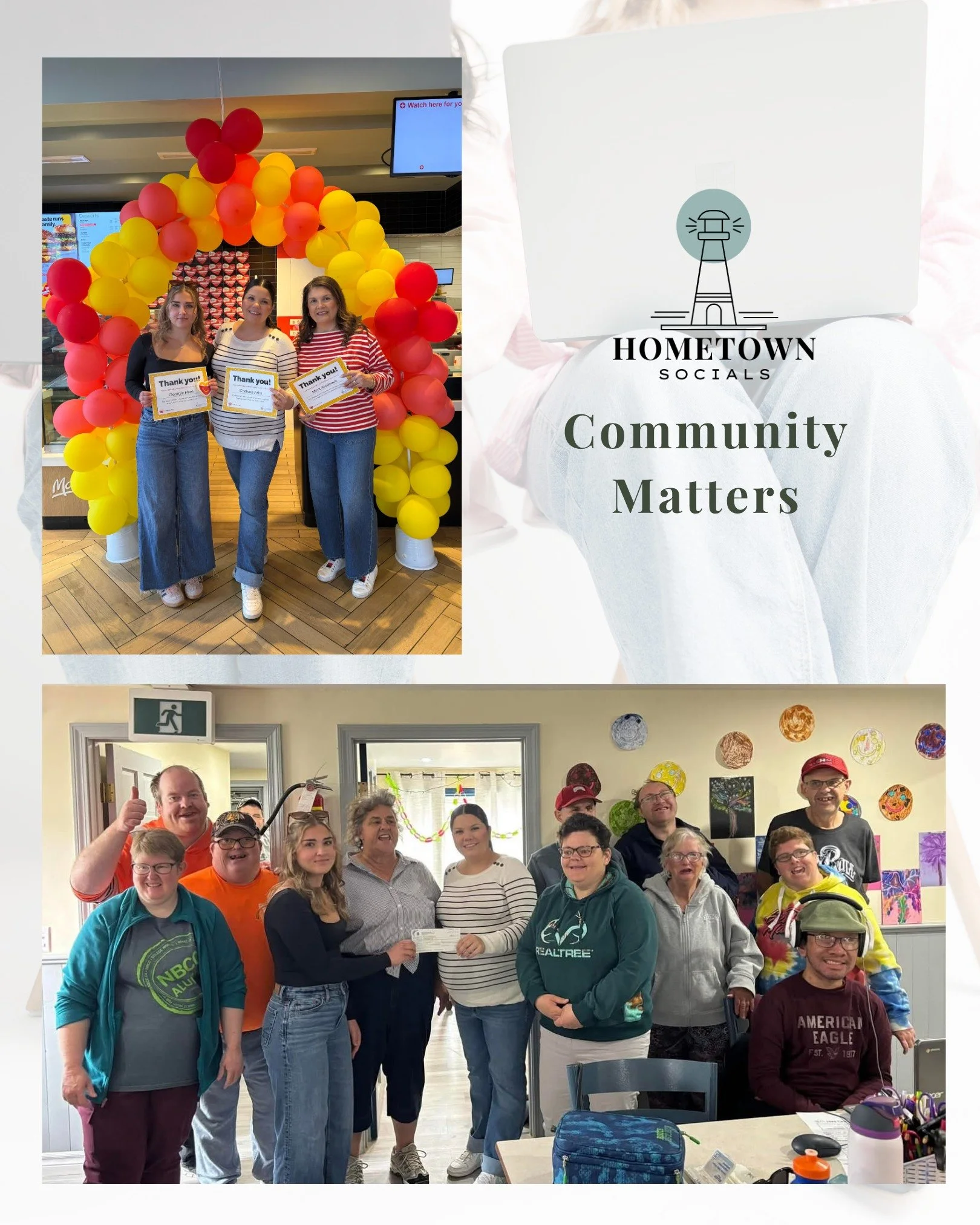 Yesterday was a really meaningful day for our team, one centered around giving back to the community that continues to support us in so many ways.

We had the opportunity to make a donation to St. Croix Vocational Centre Inc., and later spend time vo