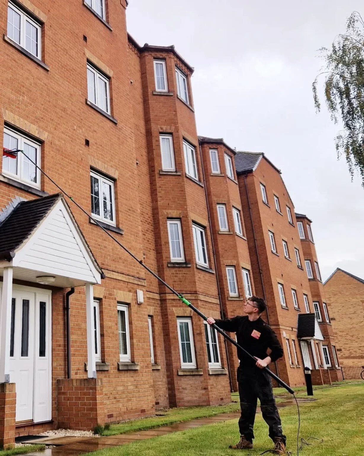 Professional commercial window cleaning for business premises in York
