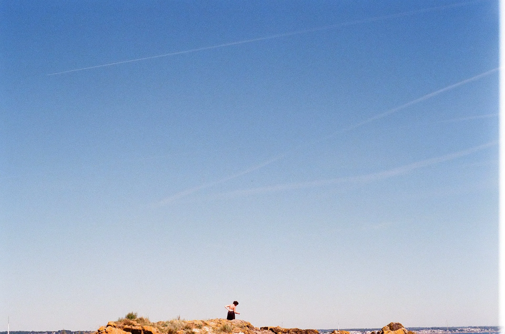 Derrière la dame y’a Concarn’, Beg-Meil, Caroline Le Com, 2018