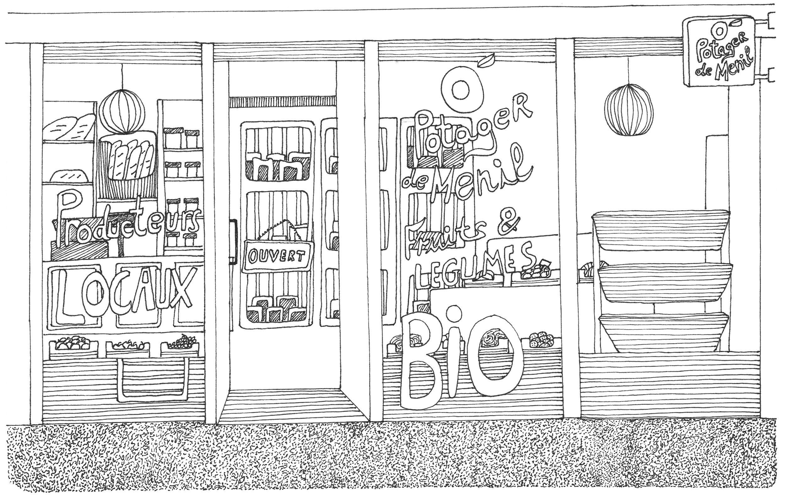 O' Potager de Ménil, 4bis rue des Panoyaux, 2021, Caroline Le Com