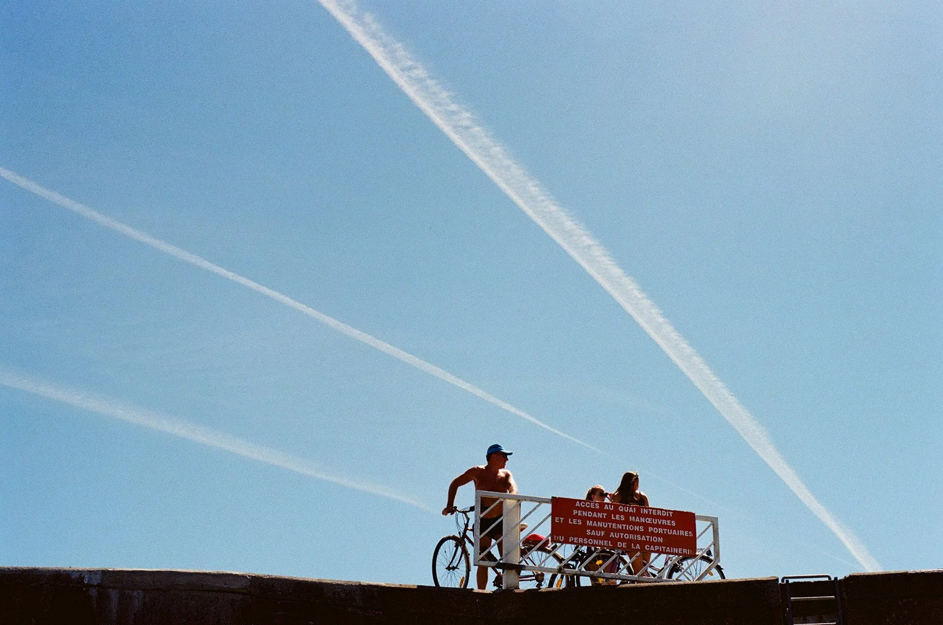 L'accès au quai interdit, Beg-Meil, Caroline Le Com, 2018