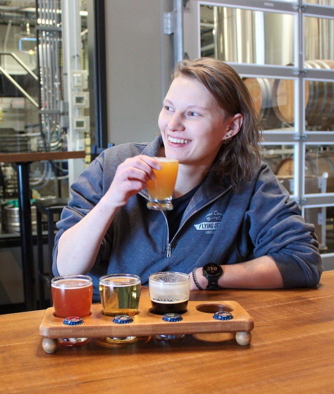 What better way to enjoy a long weekend than with a beer flight!

Our taproom and General Store are open tomorrow from 11 a.m. to 11 p.m. Swing by to try some of our new limited edition and seasonal pours!