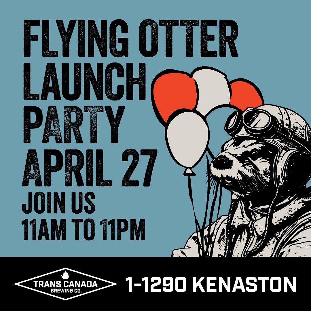 🎈🎉Get ready to party!🎉🎈

We&rsquo;re thrilled to invite you to our launch party for our new Flying Otter Light Lager! 

Join us in the taproom on Saturday, April 27th, from 11 a.m. to 11 p.m. for a full day of fun featuring taproom-exclusive spec