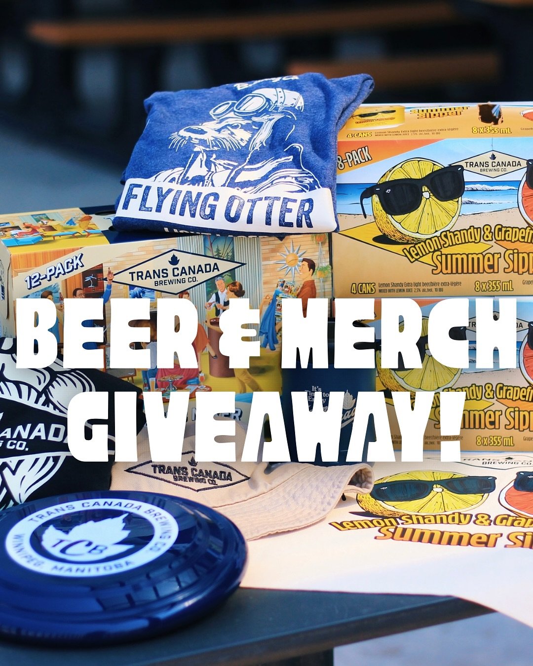 🤸☀️😎JULY LONG WEEKEND STARTER PACK GIVEAWAY😎☀️🤸

We&rsquo;re giving away a package of beer and merch to one lucky winner! Here&rsquo;s what you&rsquo;ll win:
2x Summer Sipper 8-Packs
1x TCB Mixer Variety 12-Pack
1x Summer Sipper Tote Bag
1x TCB B