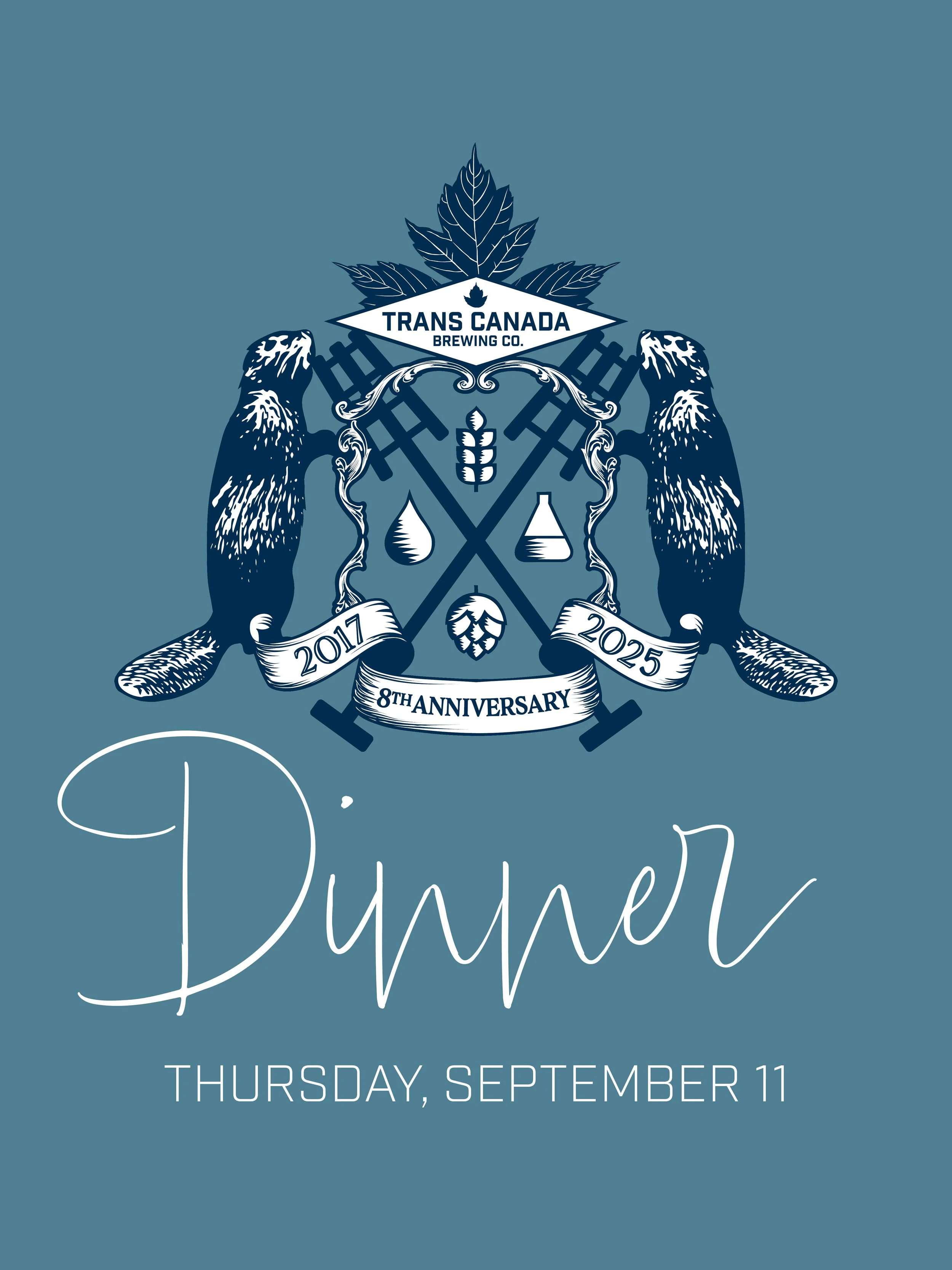 8th Anniversary Beer Dinner