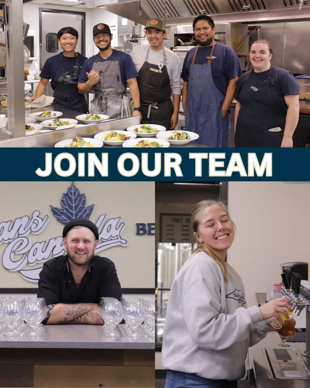 JOIN OUR TEAM 🫂🤝🍻
It's an exciting time over here at TCB, and as we continue to grow, so do the needs of our team. We're looking for kind, enthusiastic people who are eager to learn and have a passion for beer.
Assistant Taproom Leader
A driven