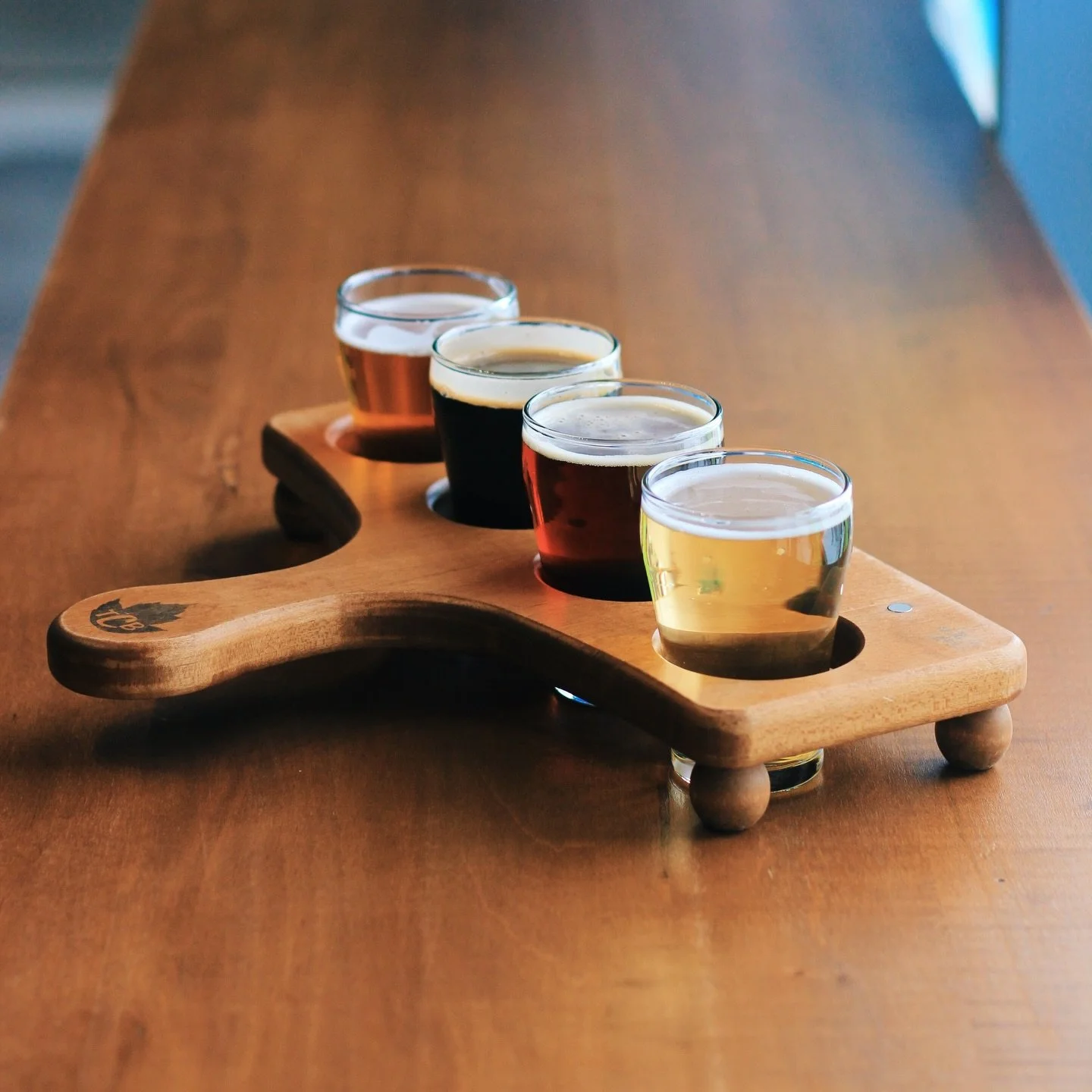 There&rsquo;s nothing like a beer flight to help pass the time during a blizzard ❄️

Stop by the taproom this weekend for some pre Christmas cheer!