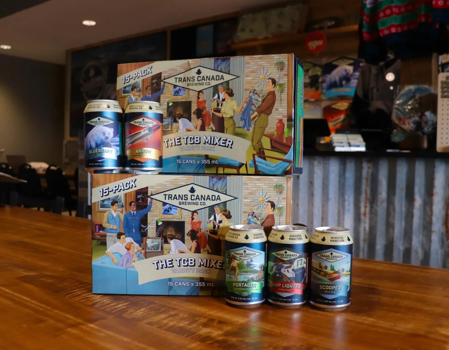 New year, new TCB Mixer Variety Pack! 

Upgrading from 12 to 15 beers, our new mix just got bigger and better. 

What better way to celebrate this revamp than by bringing back a fan favourite as the feature flavour: Portager  Bohemian Pilsner! 

3x B