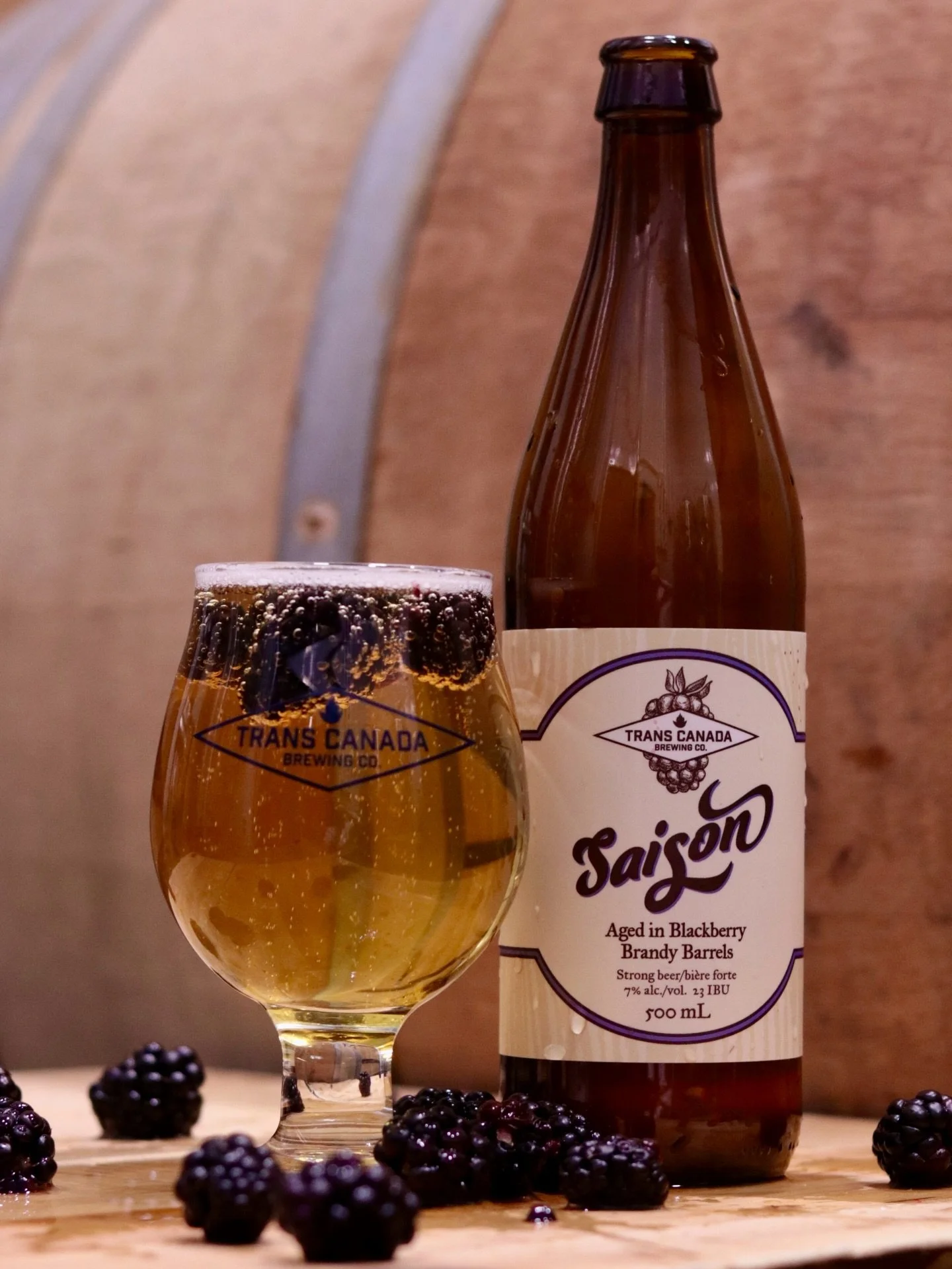 Saison Aged in Blackberry Brandy Barrels ✨ 🍇 Carefully aged, thoughtfully crafted.
Aged in blackberry brandy barrels, this saison brings layered notes of wild fruit, soft spice, and a subtle warmth that lingers.

Available exclusively in our General