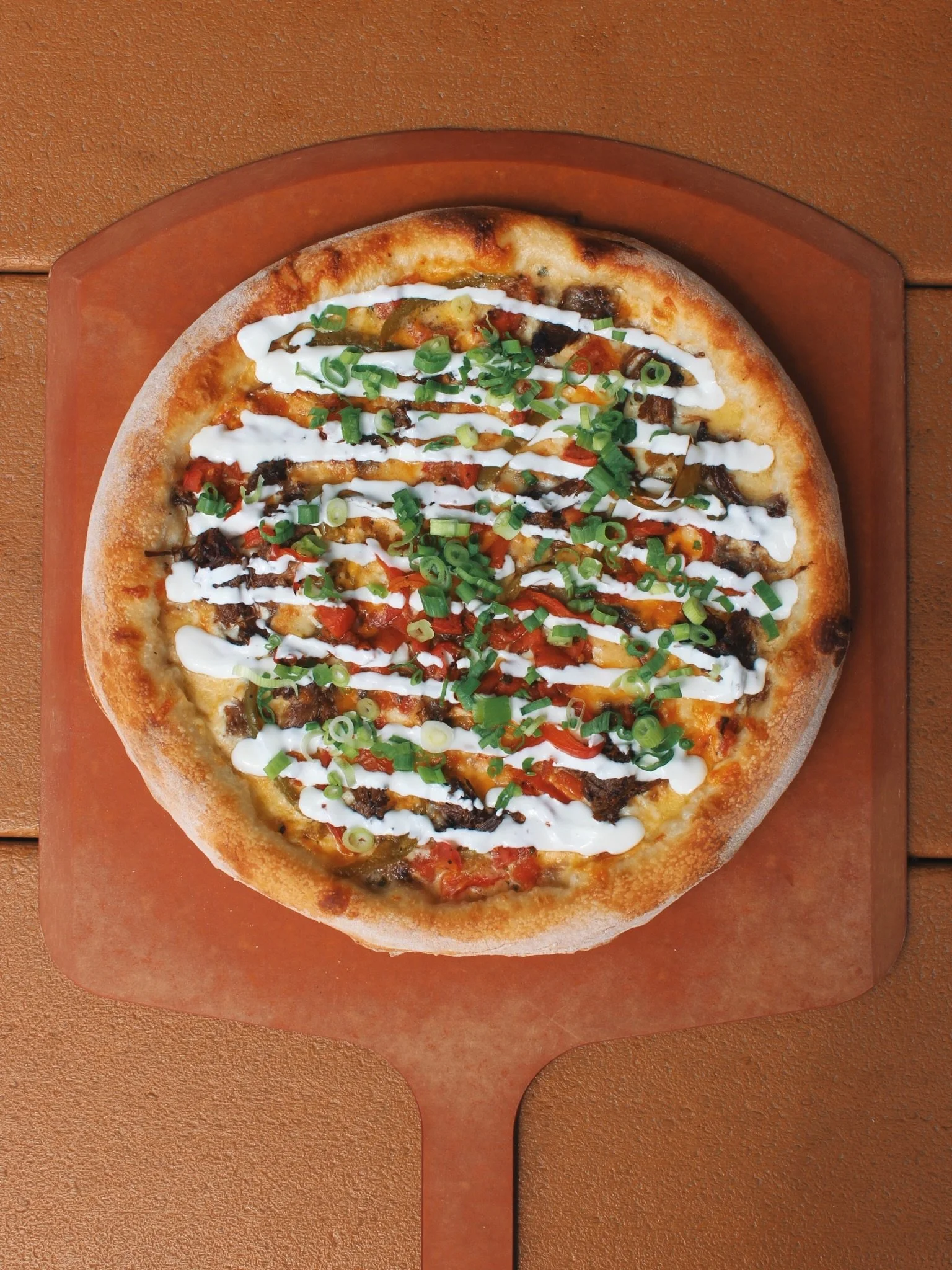 We&rsquo;re starting the month off right: new May feature pizzas! 🍕

🌶️ Fiesta Pizza
Jalape&ntilde;o B&eacute;chamel Base
Cheddar
Gouda
Beef Birria
Caramelized Onions
Saut&eacute;ed Peppers
Pico de Gallo
Sour Cream Drizzle
Green Onion
 
🌿 Garden S