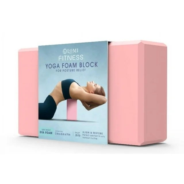 LOMI Fitness Yoga Foam Block — Jackpot Bins
