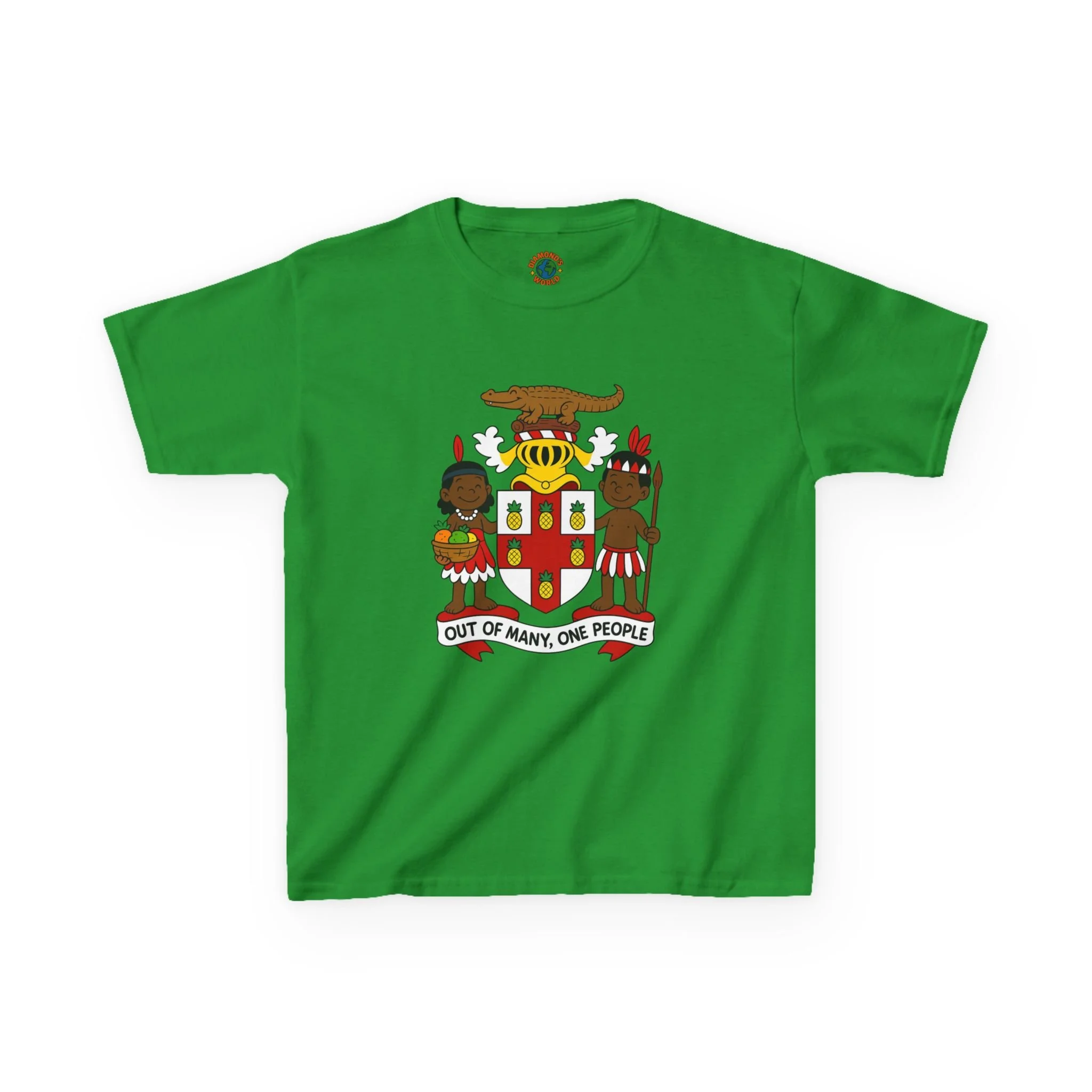 Diamond's World Jamaican Crest Kid Tee