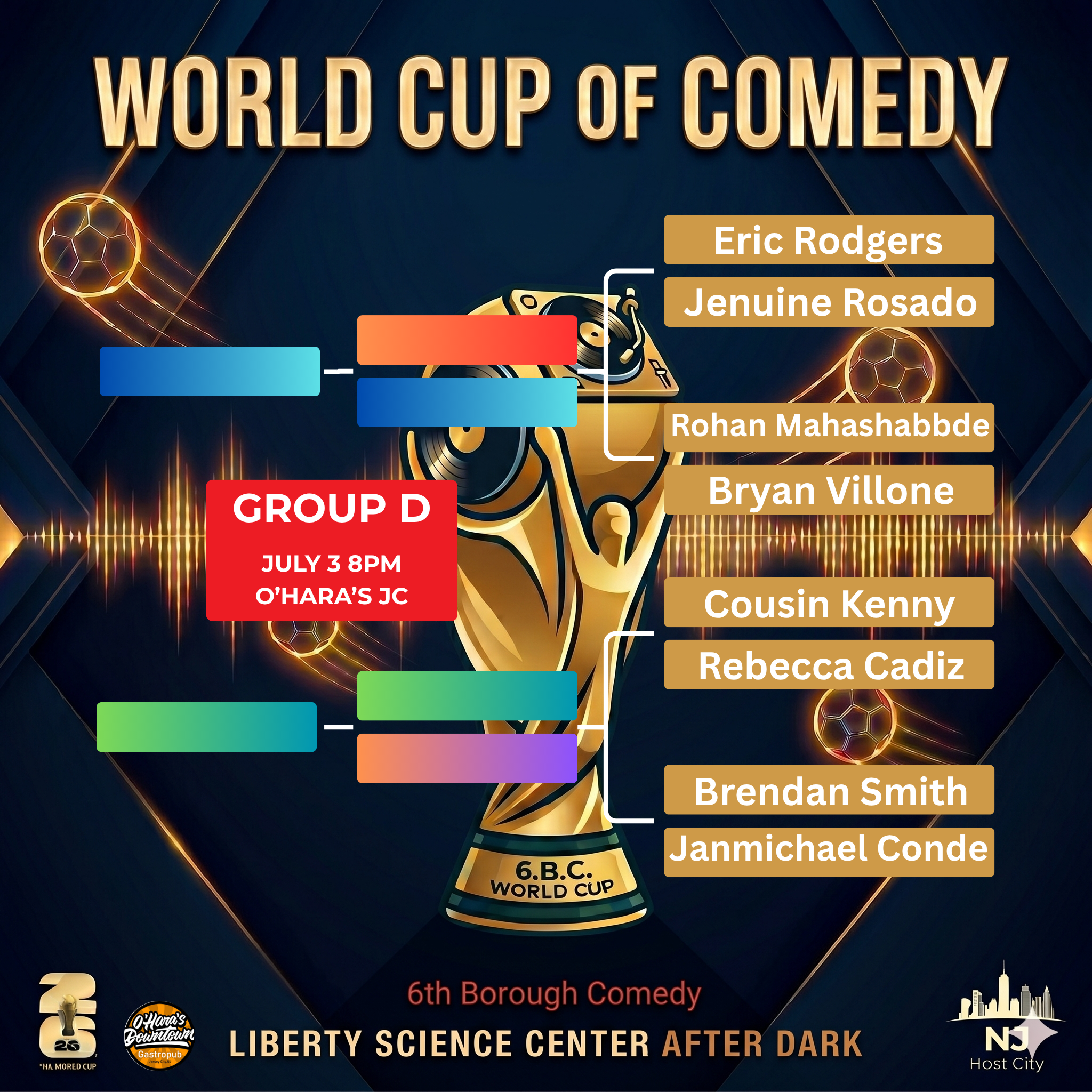 World Cup of Comedy - Group D Qualifier