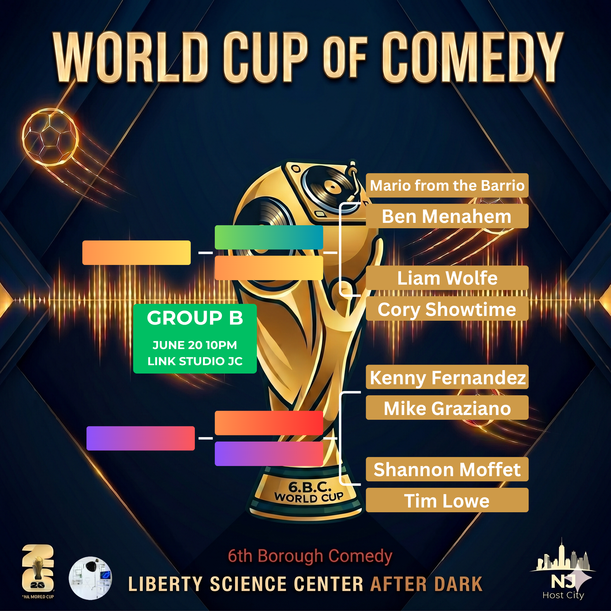 World Cup of Comedy - Group B Qualifier