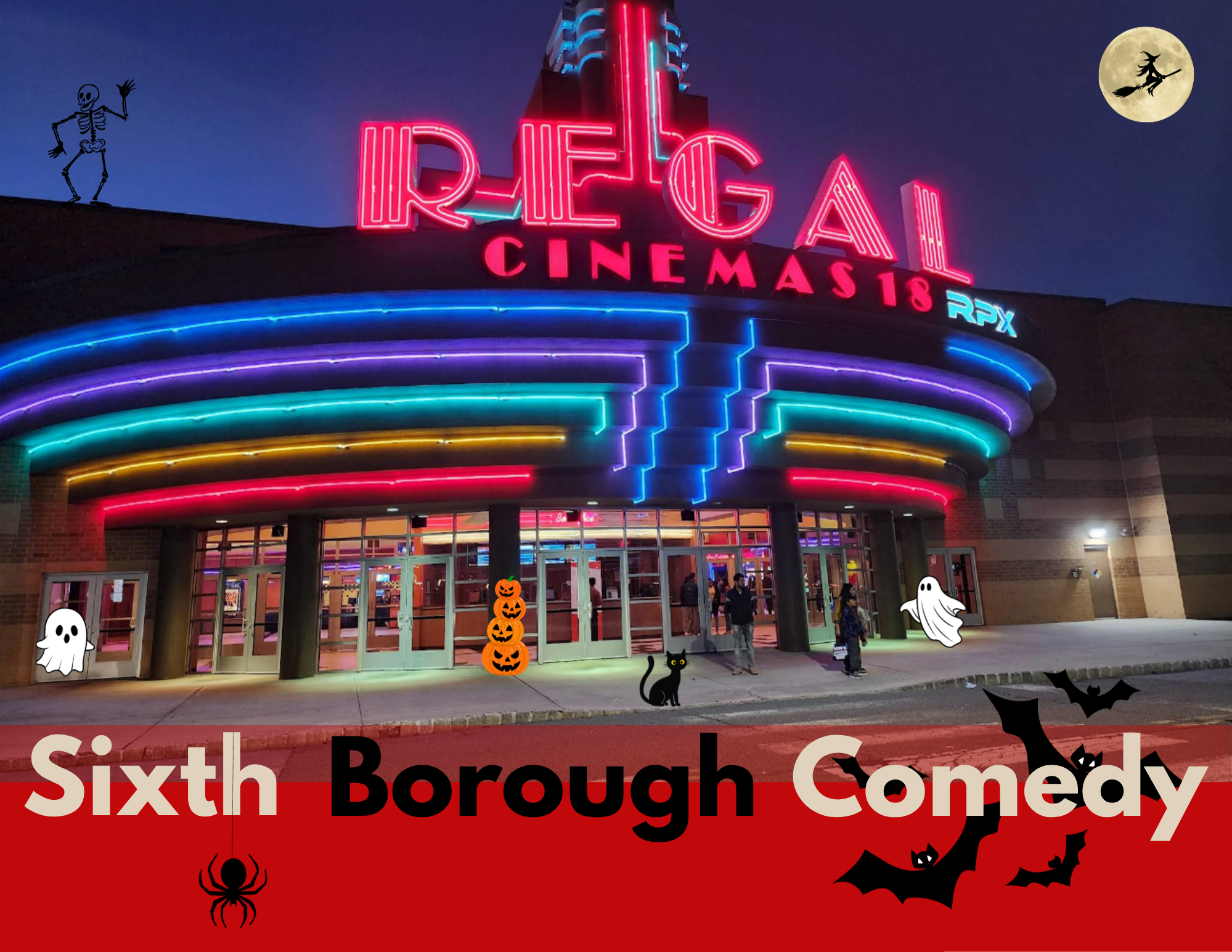 Spooky Standup Comedy at Regal North Brunswick