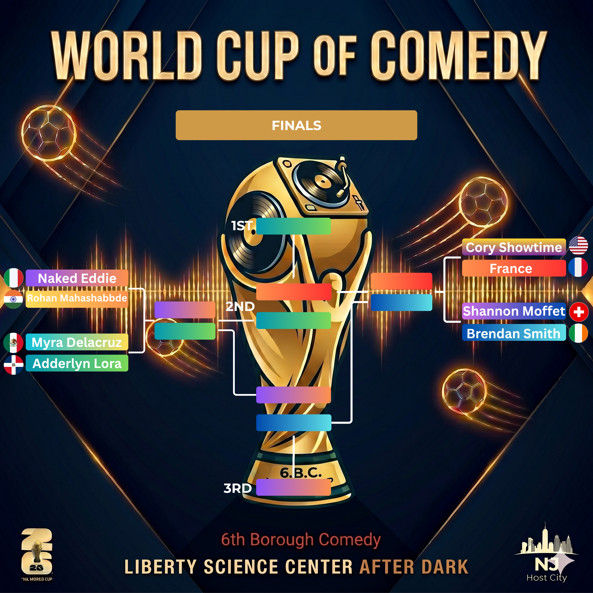 6BC x LSC-AD VII - World Cup of Comedy