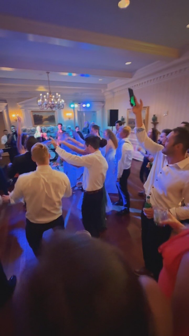 Last Saturday celebrating Zoey and Trenton at @sciotocountryclub !! Y’all brought the party. Congratulations and thanks for having us 🎉✨💛