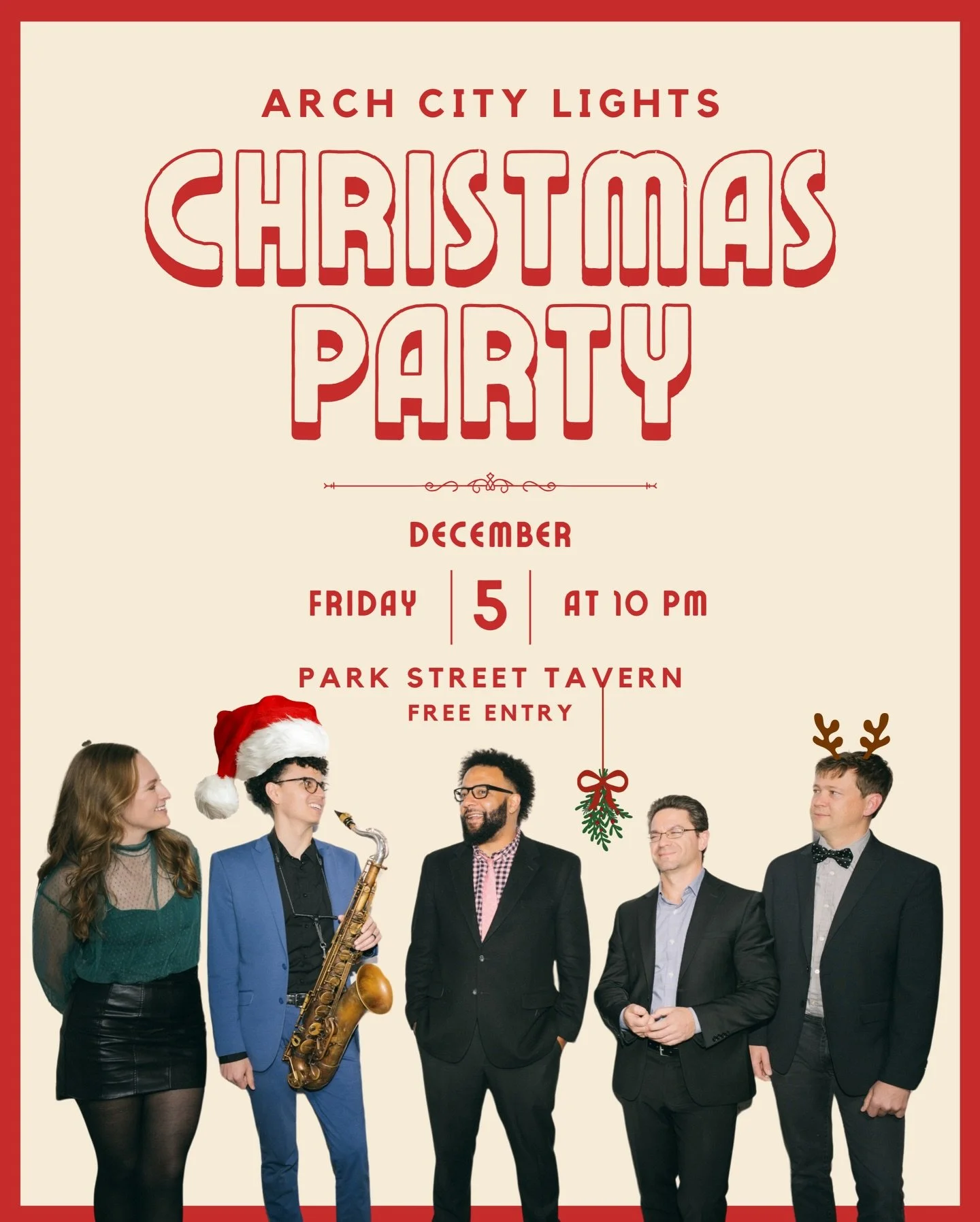 See you next Friday, Dec 5 at @parkstreet_tavern 10PM-1AM to dance your Xmas blues away 🎄🤶🕺