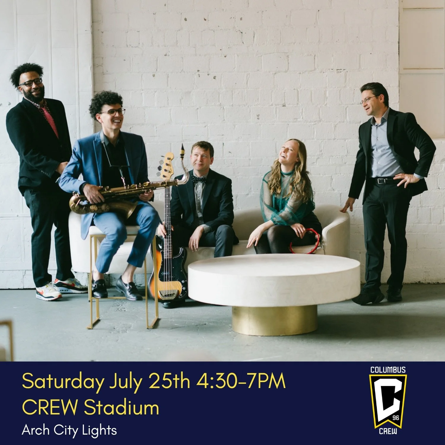 We&rsquo;ll be pregaming it up outside the @columbuscrew2 stadium next Saturday!! ⚽️ 

Nothing better than live music before futbol 😍