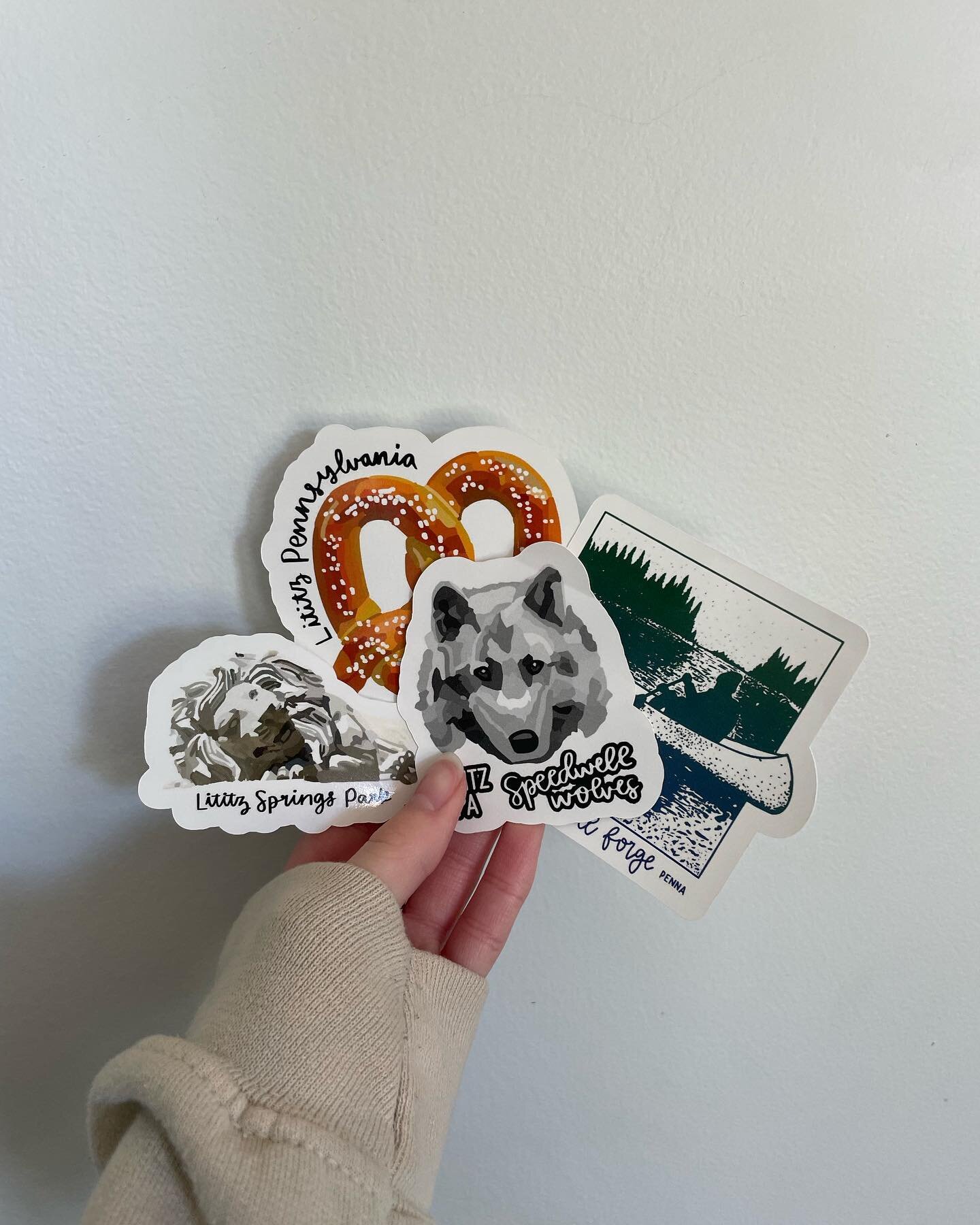 We're excited to announce 3 new products to our collection!! We now have a Speedwell wolf sticker and a Speedwell Forge sticker! You can also find a 4-pack with all of our local stickers on sale for a LIMITED TIME! You can find all of these @artisanm