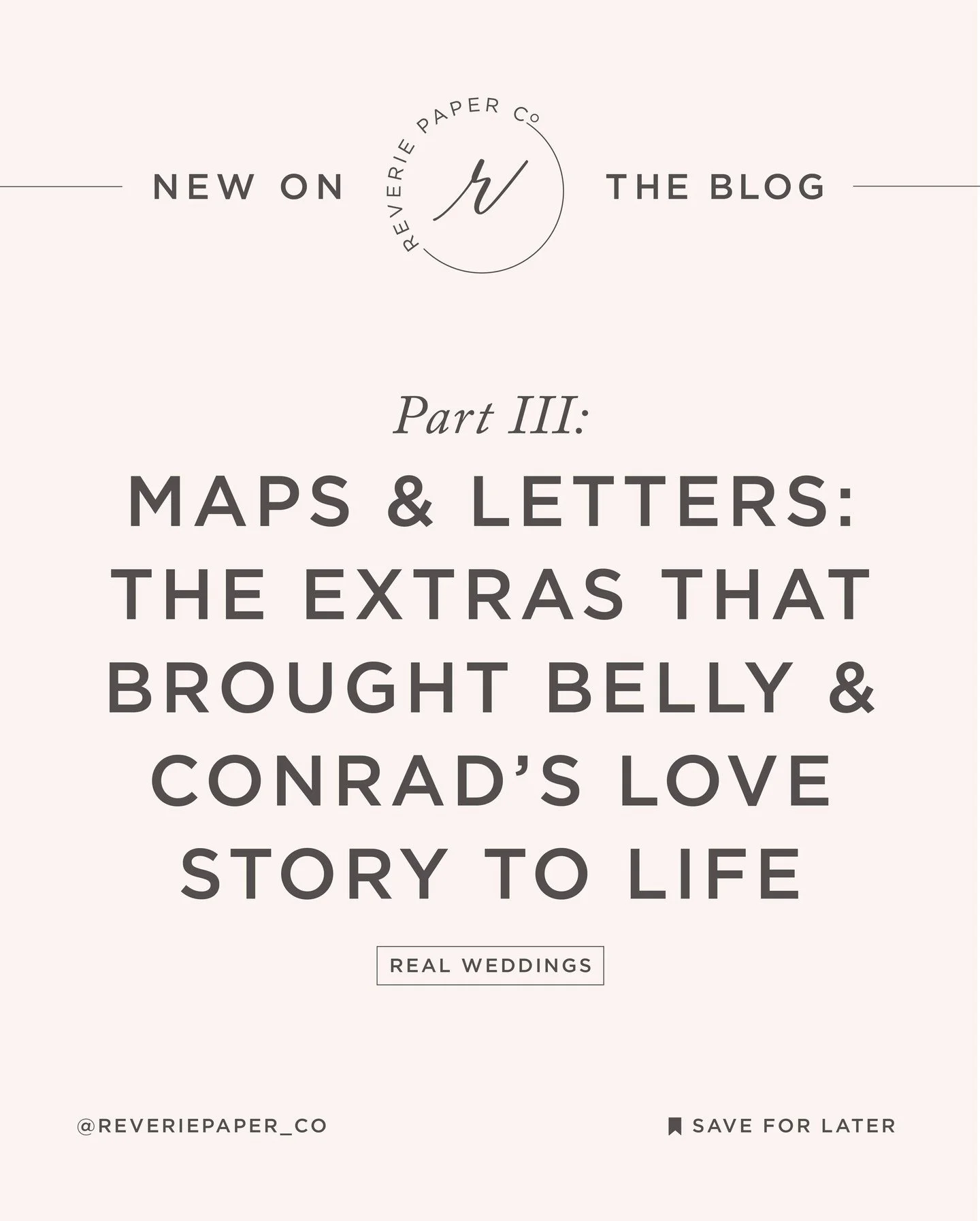 Some details aren&rsquo;t just extras&mdash;they&rsquo;re the heart of the story. 💌✨ For Belly + Conrad&rsquo;s Summer I Turned Pretty wedding, we went beyond invites and menus to design a watercolor map of Cousins Beach (yes, Beck&rsquo;s Beach Hou