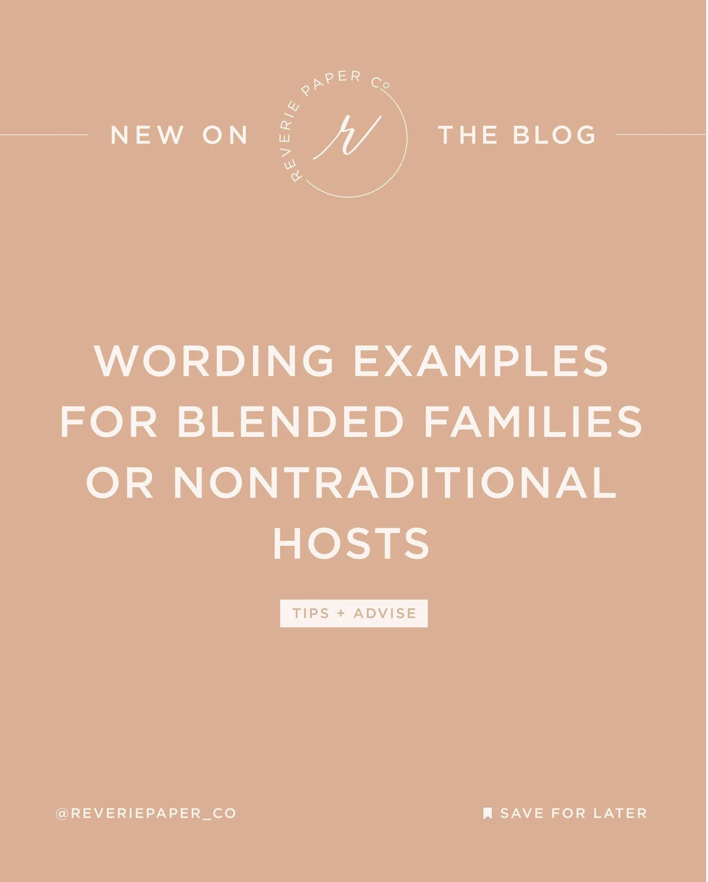 Wording can be SCARY. Not every family fits the traditional mold&mdash;and your wedding invitations shouldn&rsquo;t have to either.⁣
⁣
Whether you&rsquo;re navigating divorced parents, step-parents, or hosting the wedding yourselves, there is a grace