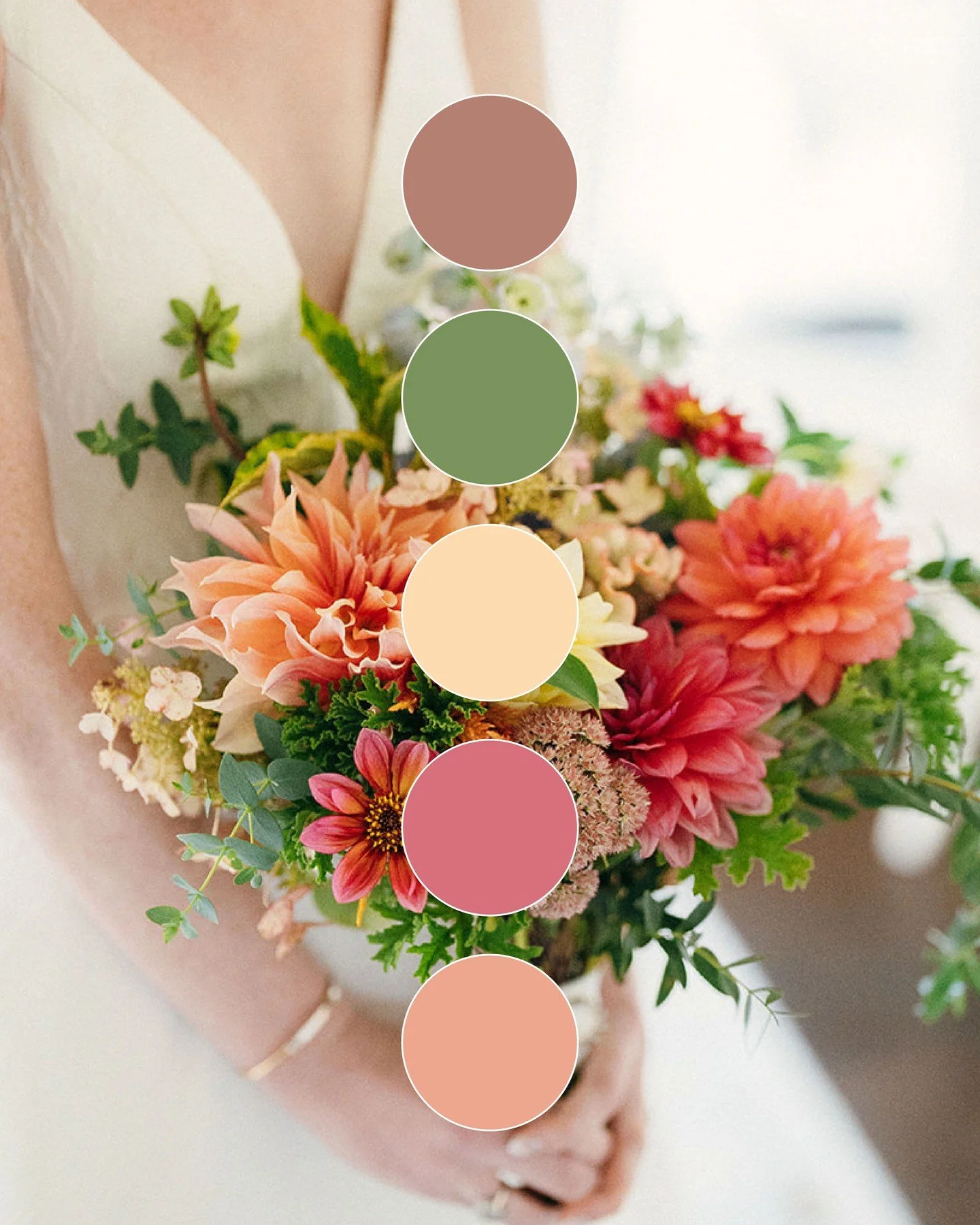 Choosing your wedding color palette is one of the most joyful parts of planning&mdash;especially for my spring and summer couples 🌸✨⁣
⁣
This season is all about embracing fresh blooms, soft sunshine tones, and the kinds of colors that feel alive and