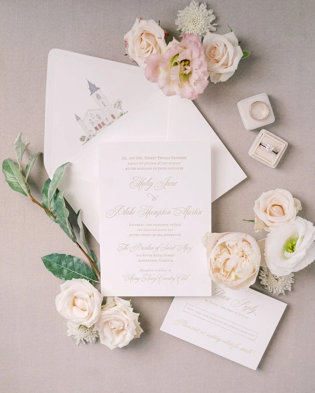 Spring weddings have a way of sneaking up quickly 🌸⁣
⁣
If you&rsquo;re getting married this spring, now is the moment to get your stationery process underway. From finalizing wording and timelines to selecting paper, print methods, and any custom de