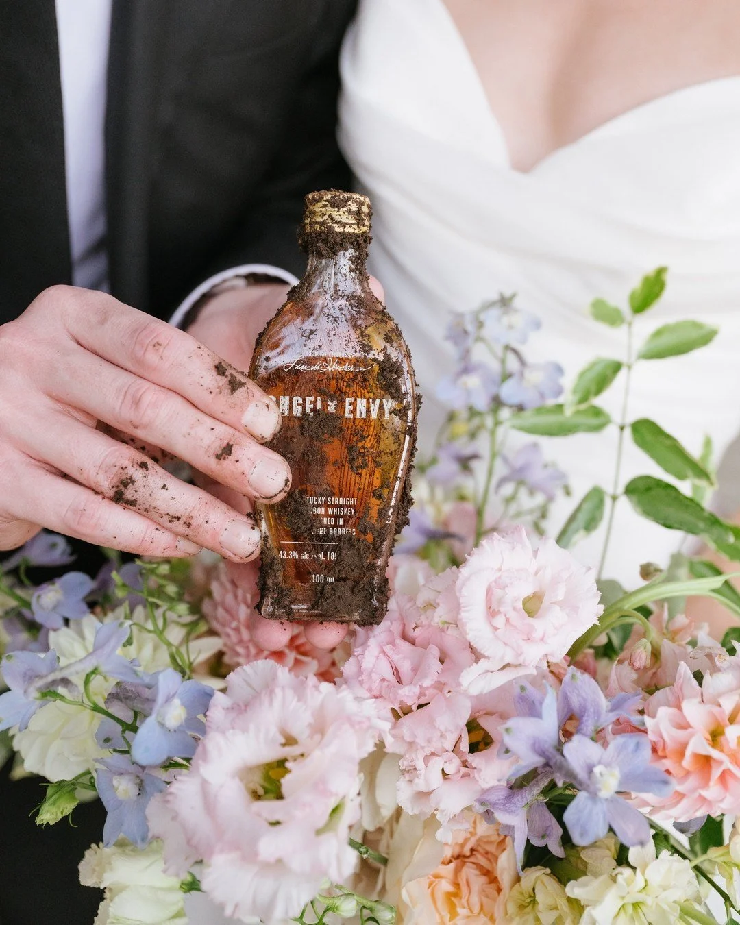 There&rsquo;s a Southern wedding tradition that says if you bury a bottle of bourbon at your ceremony site one month before your wedding, the rain will stay away 🌤️

Superstition? Maybe.
Magic? Also maybe.
A great excuse to open a bottle on your wed