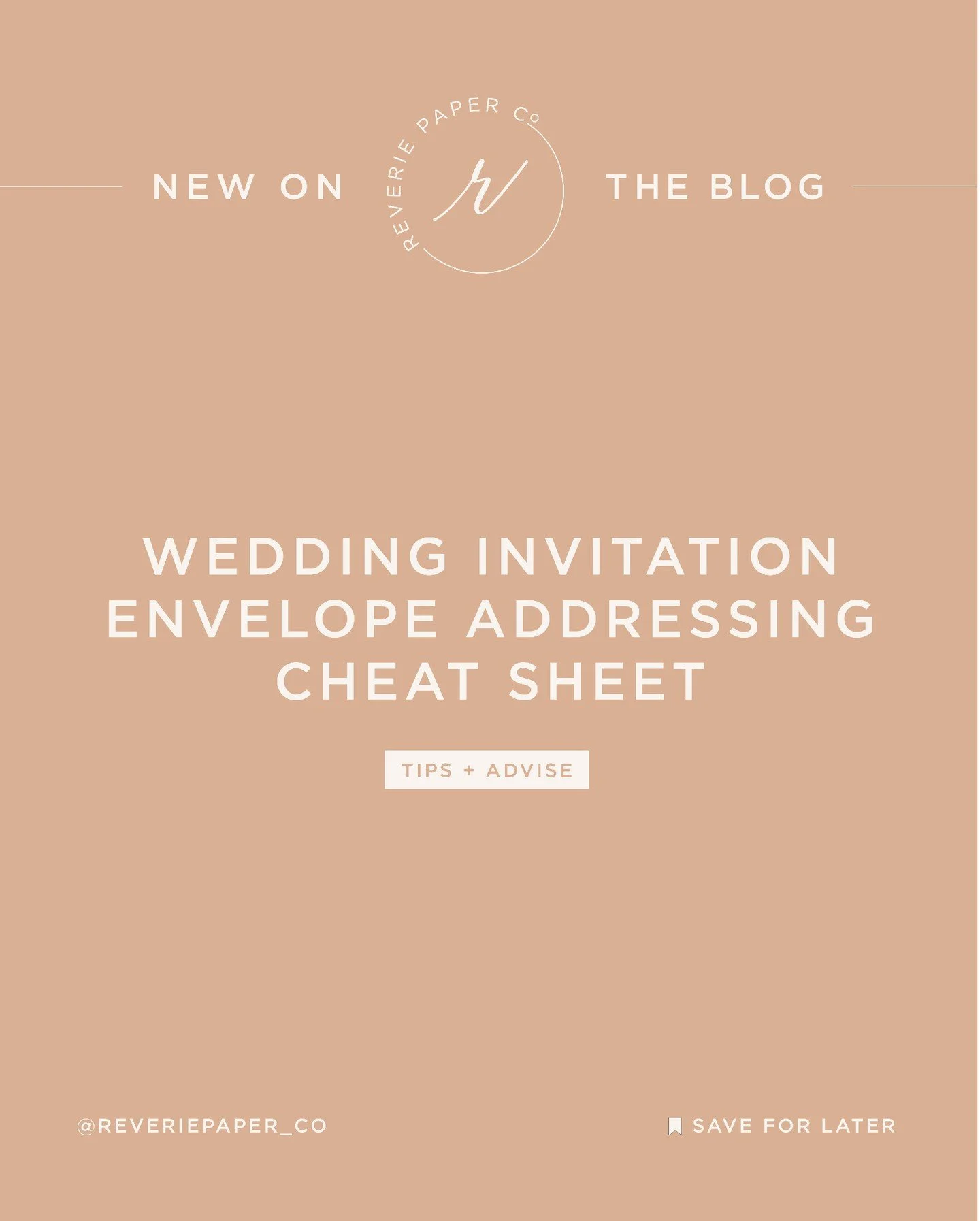 New on the blog: Wedding Invitation Envelope Addressing Cheat Sheet 💌

If you&rsquo;ve ever stared at your guest list wondering &ldquo;Wait&hellip; how exactly am I supposed to write this?&rdquo; &mdash; you&rsquo;re not alone.

From married couples
