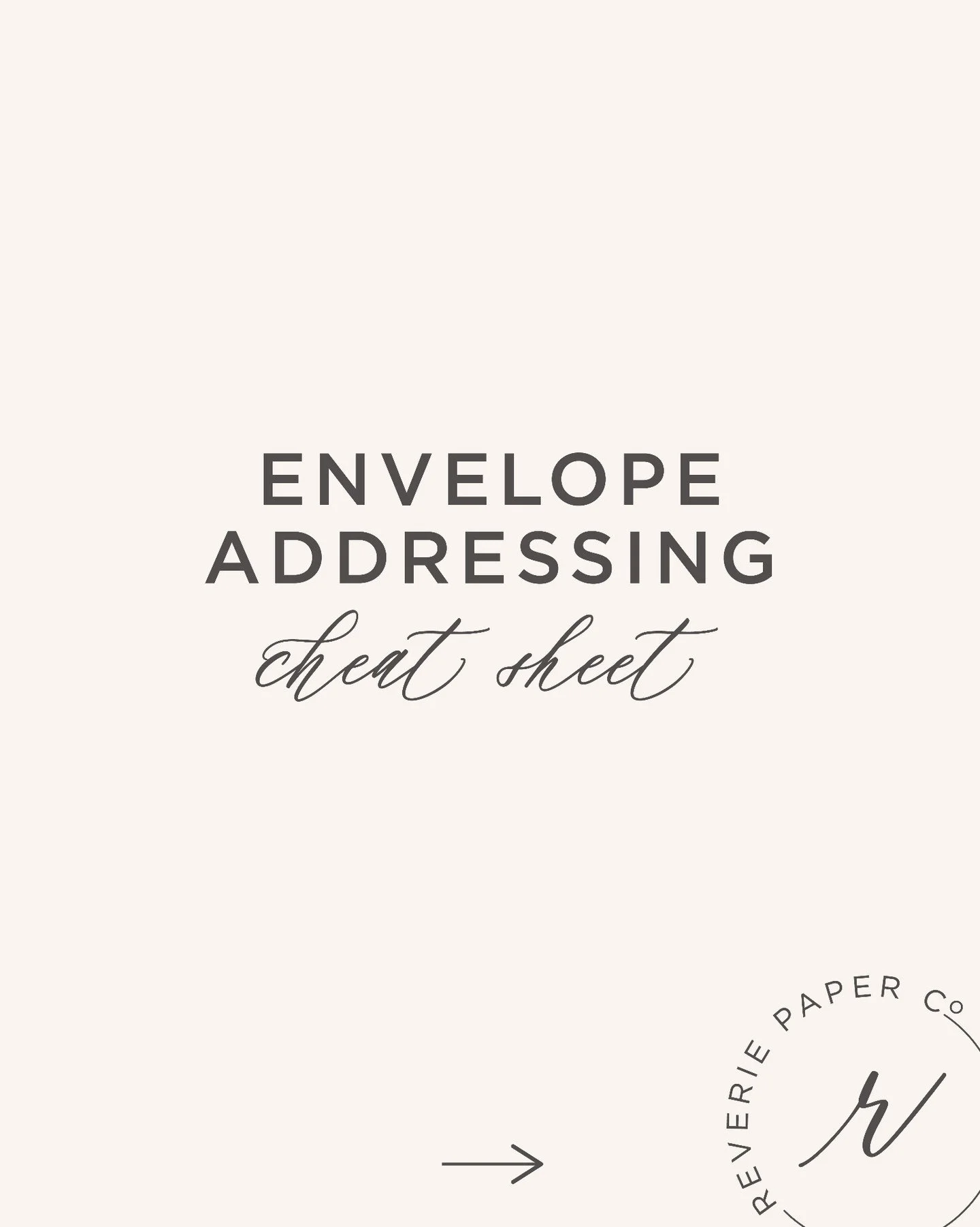 Addressing wedding invitations sounds simple&hellip; until you actually start doing it. 💌

Between titles, shared last names, doctors, plus-ones, and families with children &mdash; there are a lot of small etiquette details couples don&rsquo;t alway