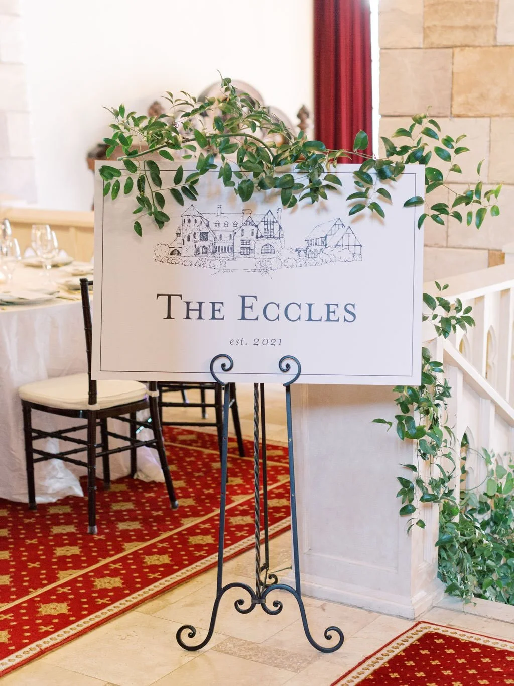 Katie + Sean&rsquo;s September wedding at Dover Hall is proof that an autumn wedding doesn&rsquo;t have to come with a traditional fall color palette.

Soft blush, ivory, sage, touches of blue and warm gold created the prettiest backdrop for their Ha