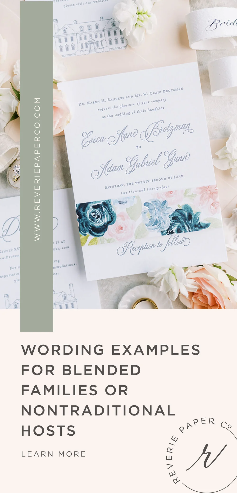 Wording Examples for Blended Families or Nontraditional Hosts — Reverie ...
