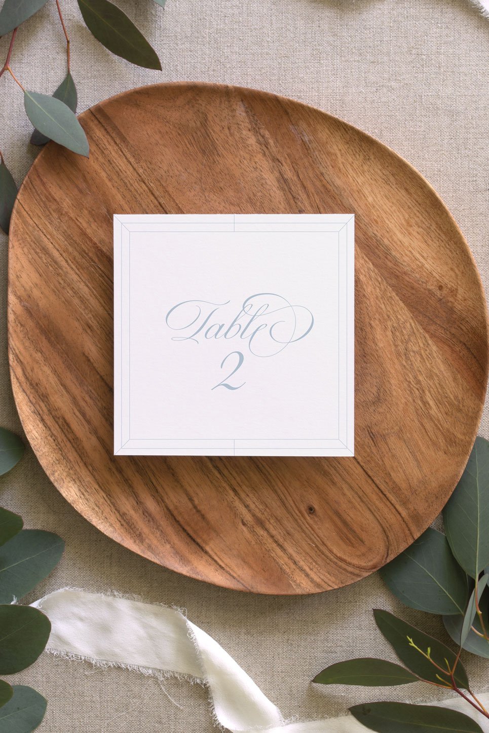 Beck Square Table Numbers