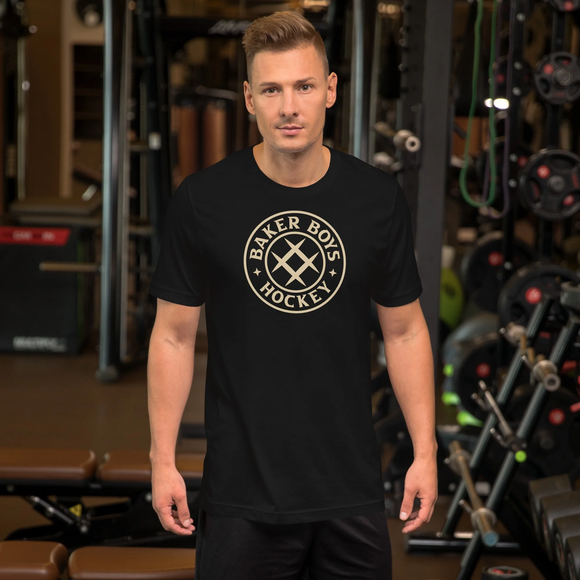 BBH Crest Blk/Tan T-Shirt