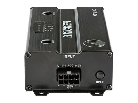 Kicker Key Loc.  Kicker Smart Line-Out Converter.